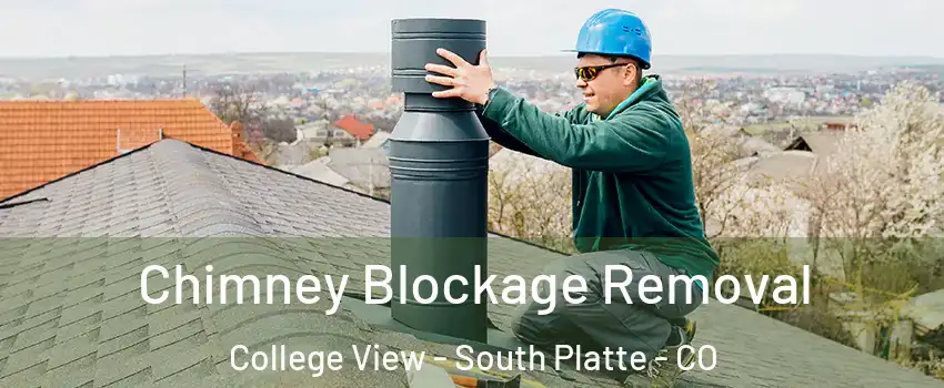 Chimney Blockage Removal College View - South Platte - CO