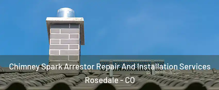 Chimney Spark Arrestor Repair And Installation Services Rosedale - CO