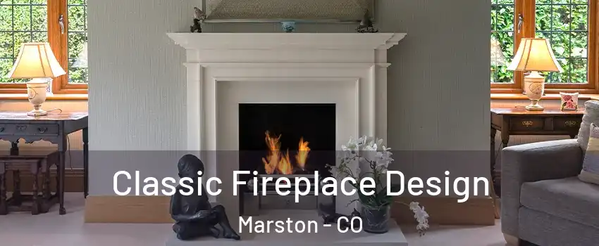 Classic Fireplace Design Marston - CO