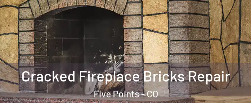 Cracked Fireplace Bricks Repair Five Points - CO