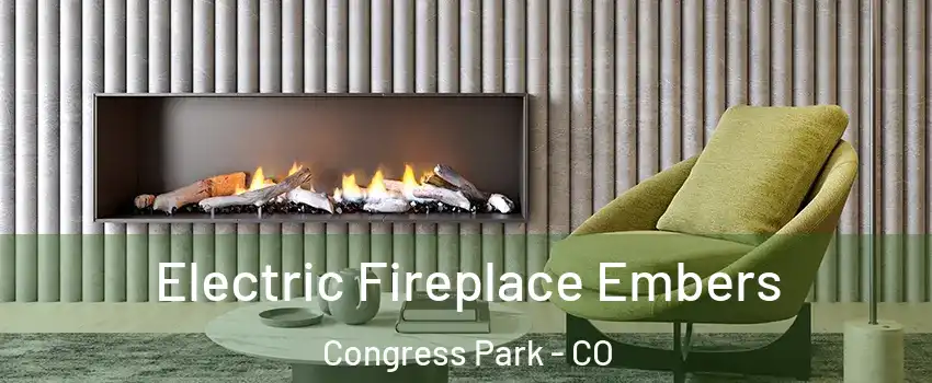 Electric Fireplace Embers Congress Park - CO