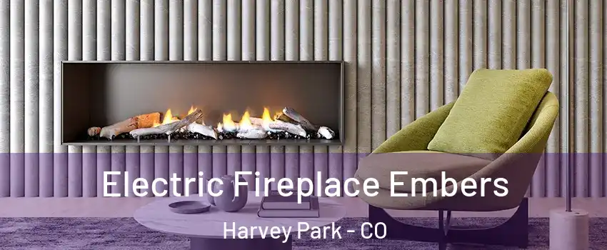 Electric Fireplace Embers Harvey Park - CO