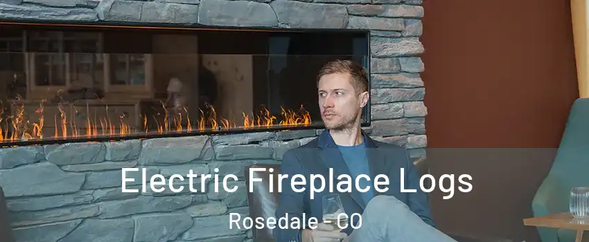 Electric Fireplace Logs Rosedale - CO