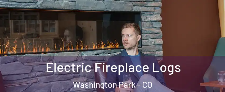 Electric Fireplace Logs Washington Park - CO