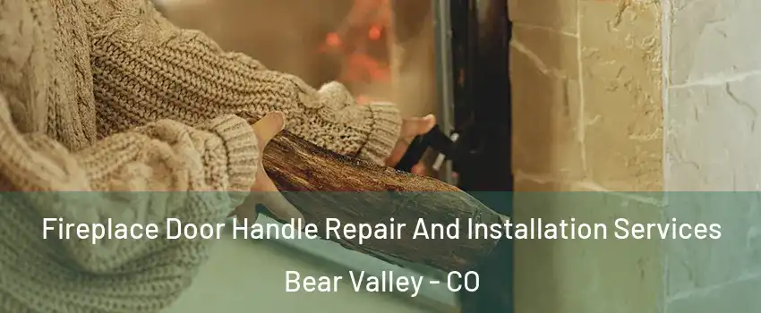 Fireplace Door Handle Repair And Installation Services Bear Valley - CO