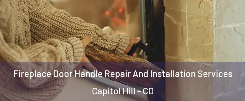 Fireplace Door Handle Repair And Installation Services Capitol Hill - CO