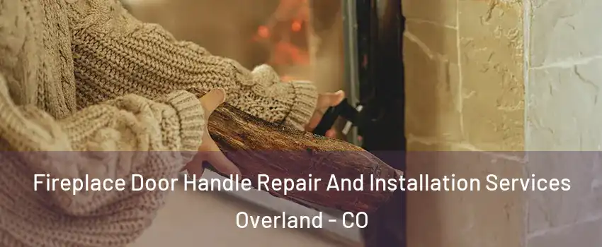 Fireplace Door Handle Repair And Installation Services Overland - CO