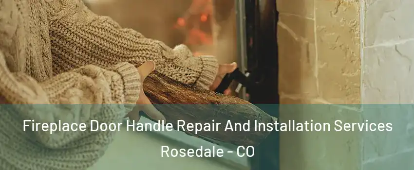 Fireplace Door Handle Repair And Installation Services Rosedale - CO