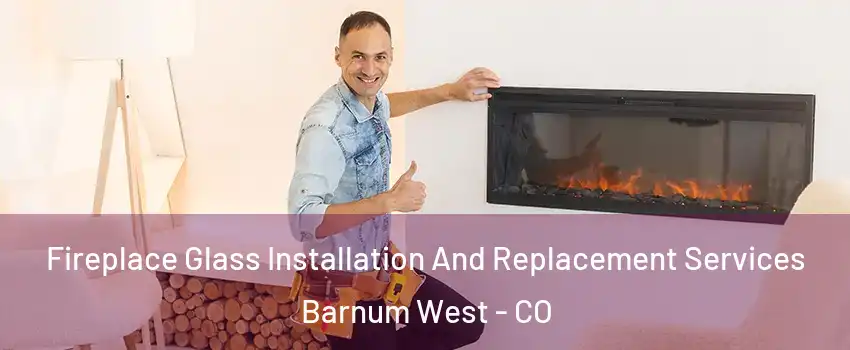 Fireplace Glass Installation And Replacement Services Barnum West - CO