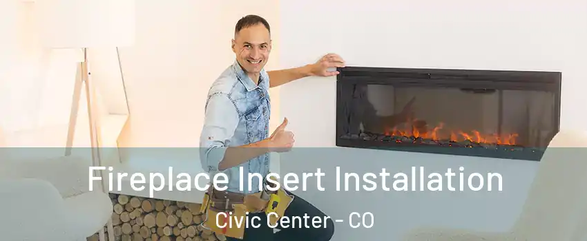 Fireplace Insert Installation Civic Center - CO