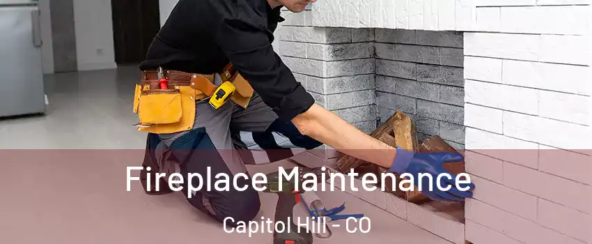 Fireplace Maintenance Capitol Hill - CO