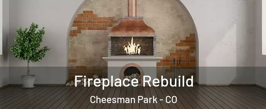 Fireplace Rebuild Cheesman Park - CO