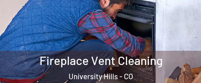 Fireplace Vent Cleaning University Hills - CO