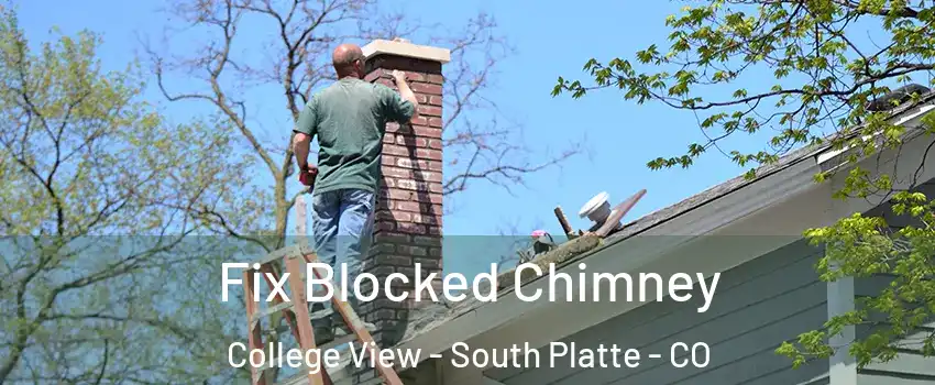 Fix Blocked Chimney College View - South Platte - CO