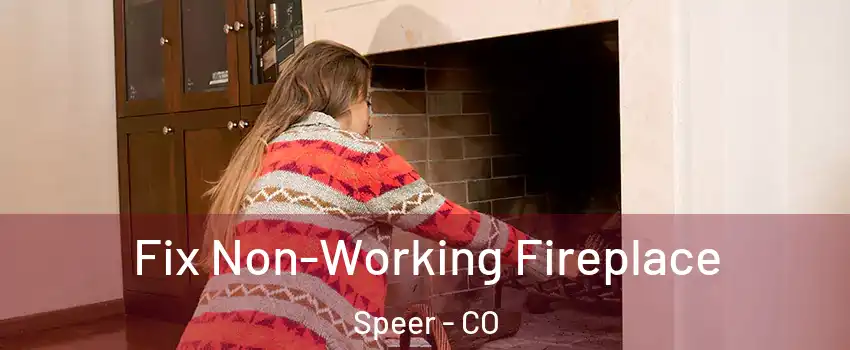 Fix Non-Working Fireplace Speer - CO