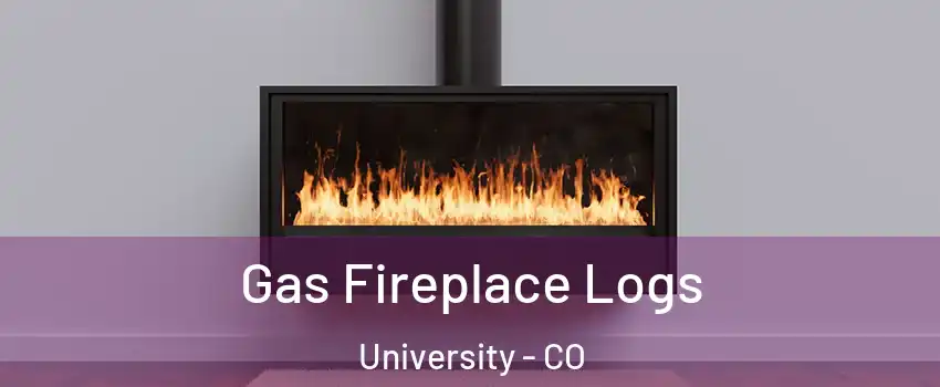 Gas Fireplace Logs University - CO