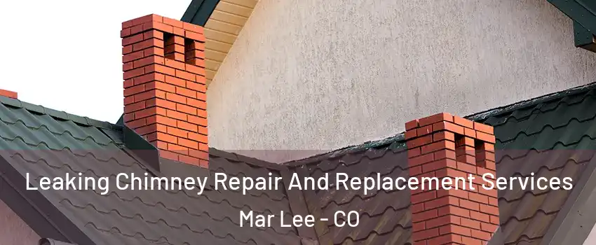 Leaking Chimney Repair And Replacement Services Mar Lee - CO