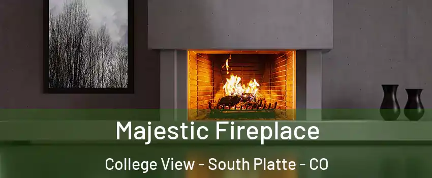 Majestic Fireplace College View - South Platte - CO