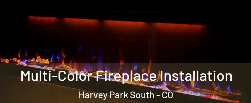 Multi-Color Fireplace Installation Harvey Park South - CO