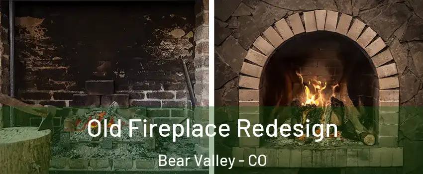 Old Fireplace Redesign Bear Valley - CO