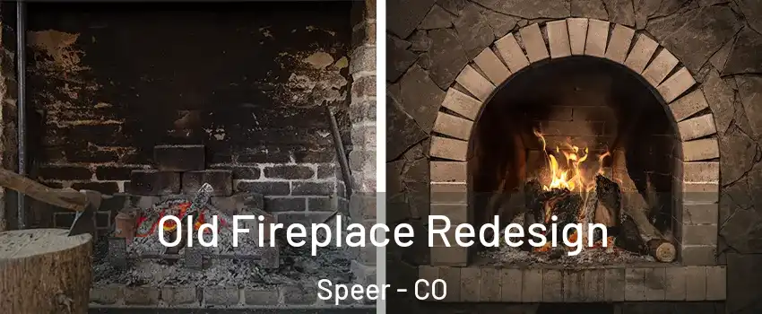 Old Fireplace Redesign Speer - CO