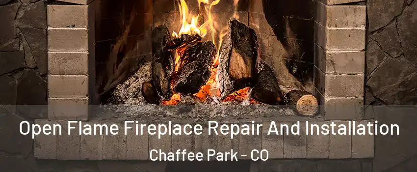 Open Flame Fireplace Repair And Installation Chaffee Park - CO