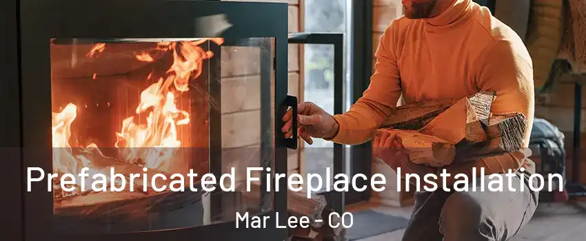 Prefabricated Fireplace Installation Mar Lee - CO