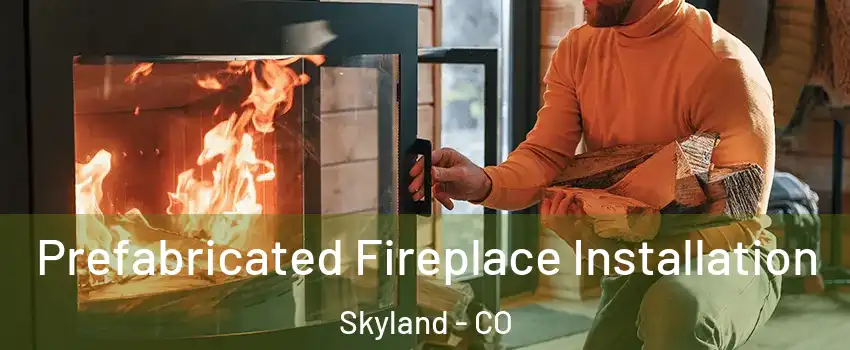 Prefabricated Fireplace Installation Skyland - CO