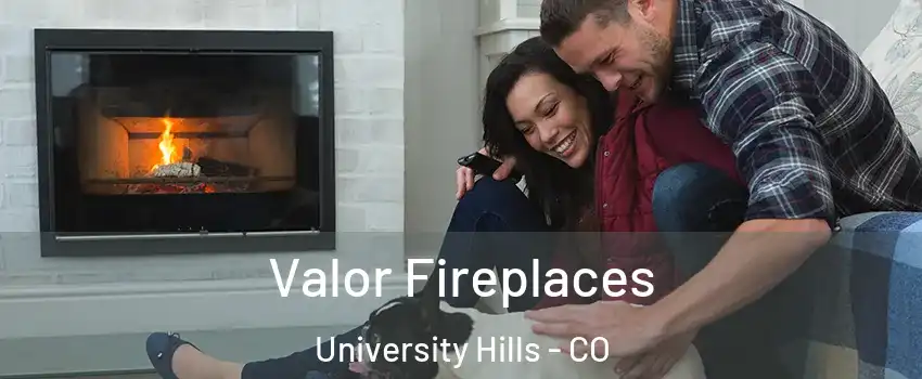 Valor Fireplaces University Hills - CO